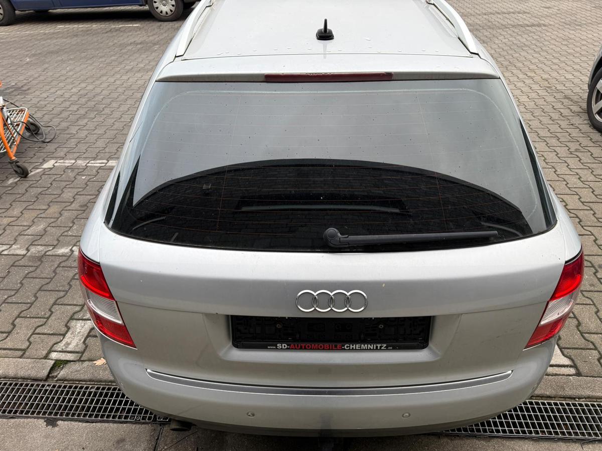 Audi A4 B6 original Heckklappe mit Scheibe LY7W Lichtsilber Avant Kombi BJ02